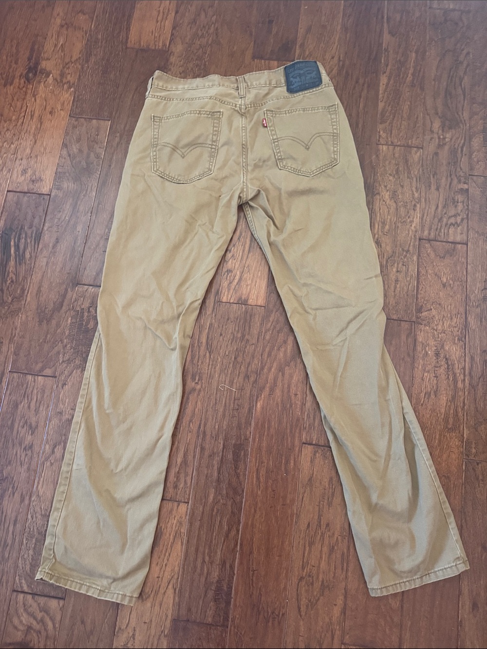 Levi's Men's Khaki Straight-Leg Chinos